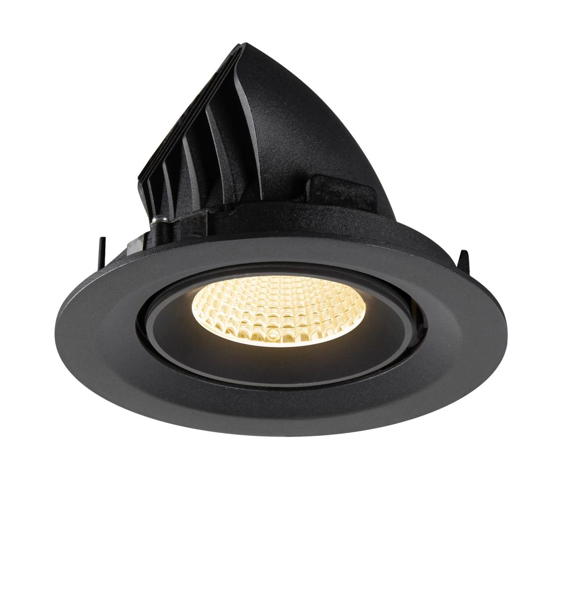 Inbouwspot Numinos Gimble M zwart 3000K - 40gr SLV 4024163311922