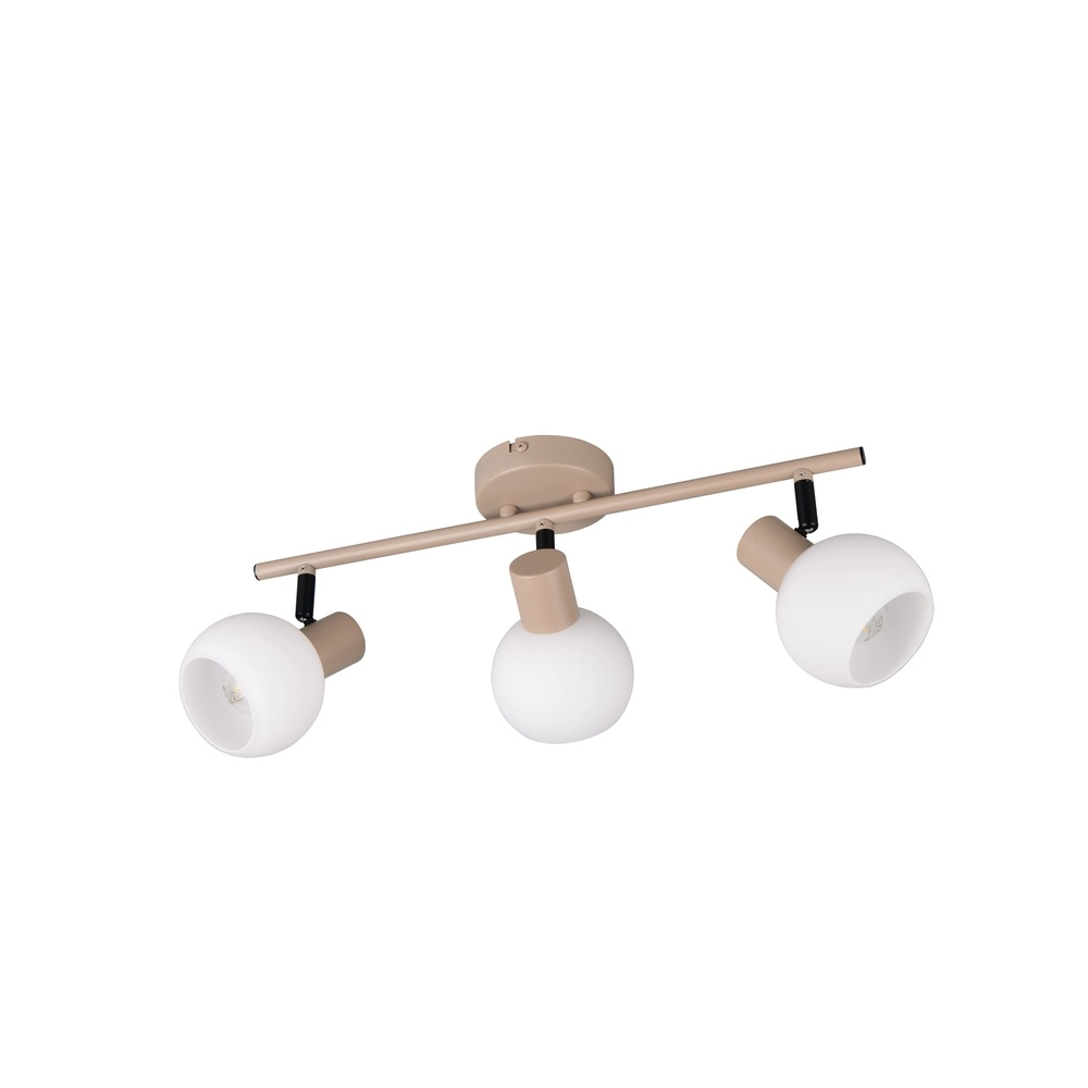 Plafondlamp Boba 3-lichts beige Trio 4017807654622