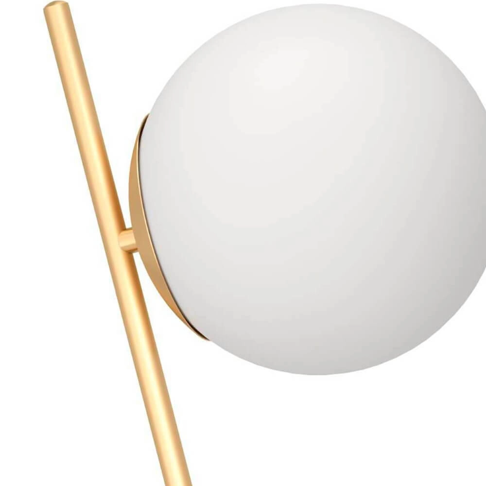 Tafellamp Rondo 4 goud met witte bol Eglo 9008606274444