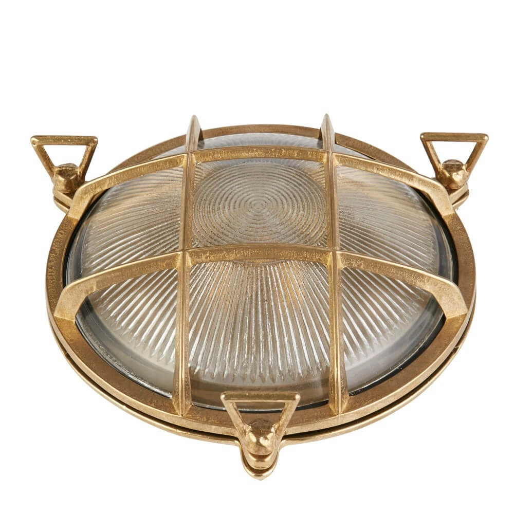 Klassieke wandlamp Bulkhead goud Klassieke wandlamp Bulkhead goud