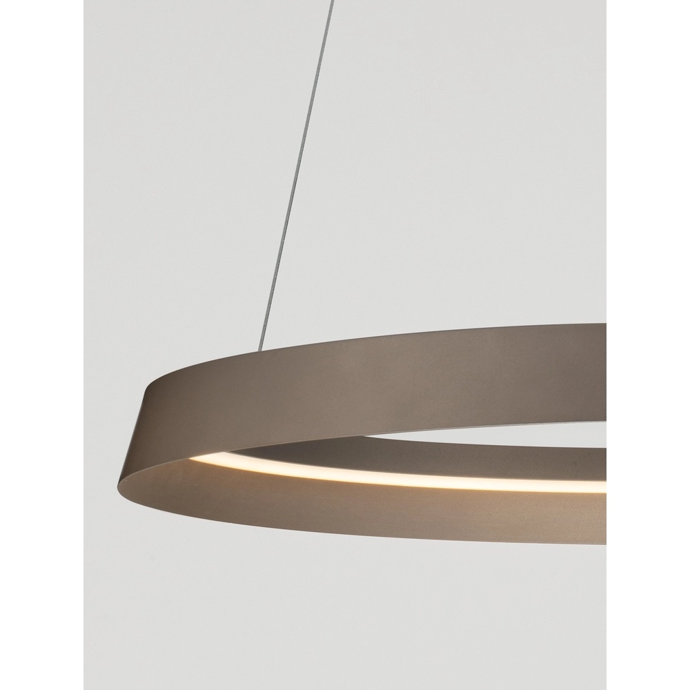Design hanglamp Ormi Ø 60cm champagne Lyora 5212017448842