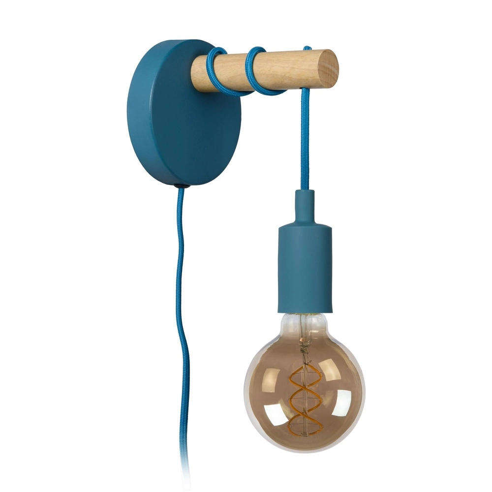 Wandlamp Pola blauw