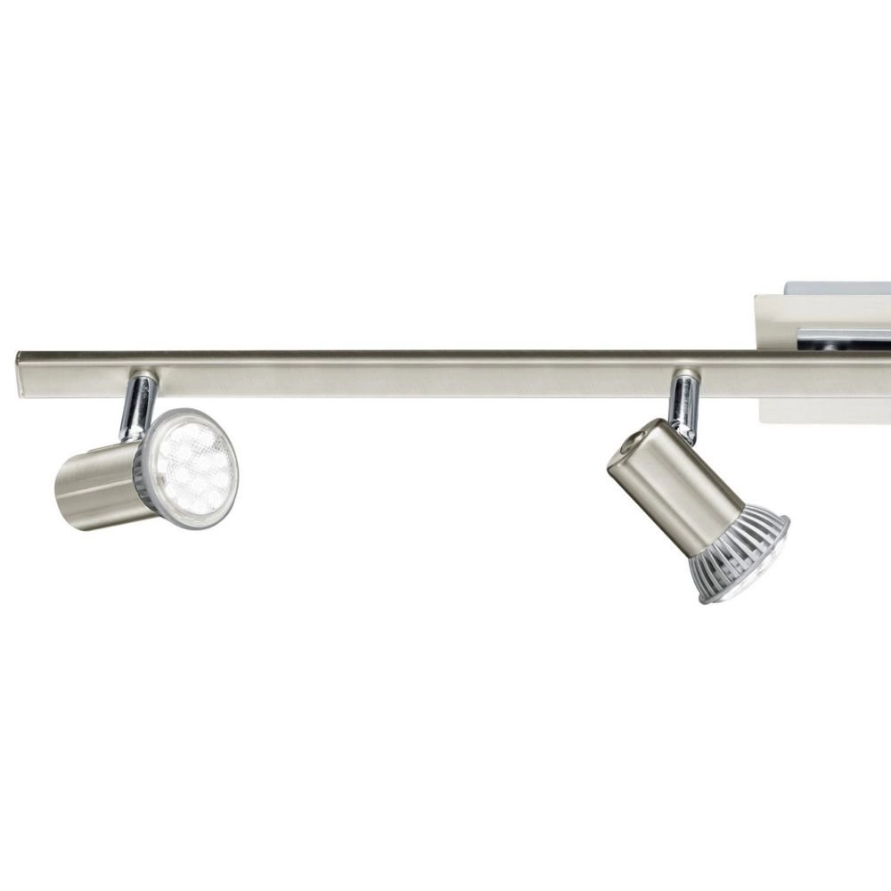 Led plafondspot Rottelo Beam 4-lichts Led nikkel mat Eglo 9002759909178