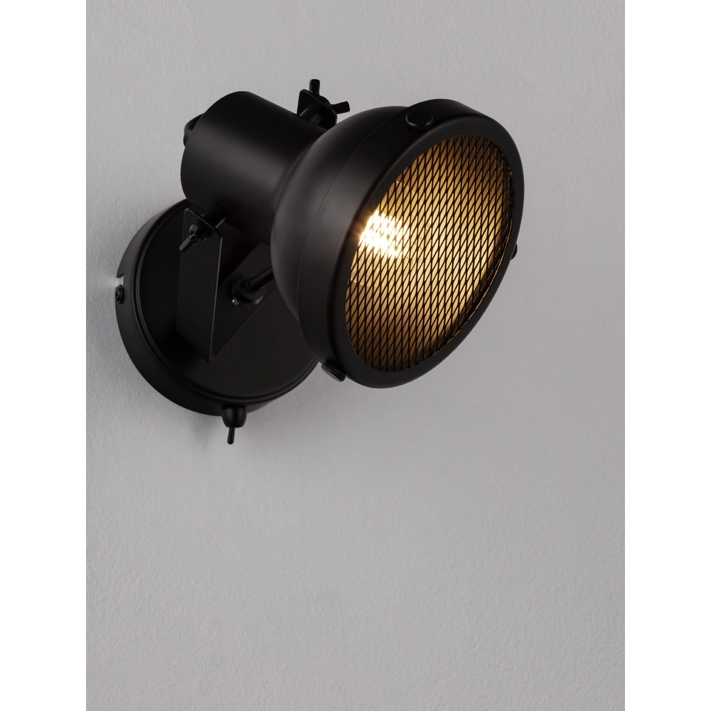 Wandlamp Ruvi zwart Wandlamp Ruvi zwart
