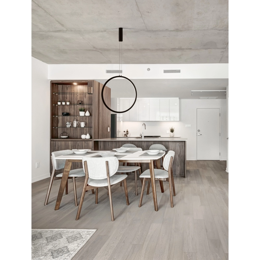 Ronde hanglamp Change Ø 60cm zwart