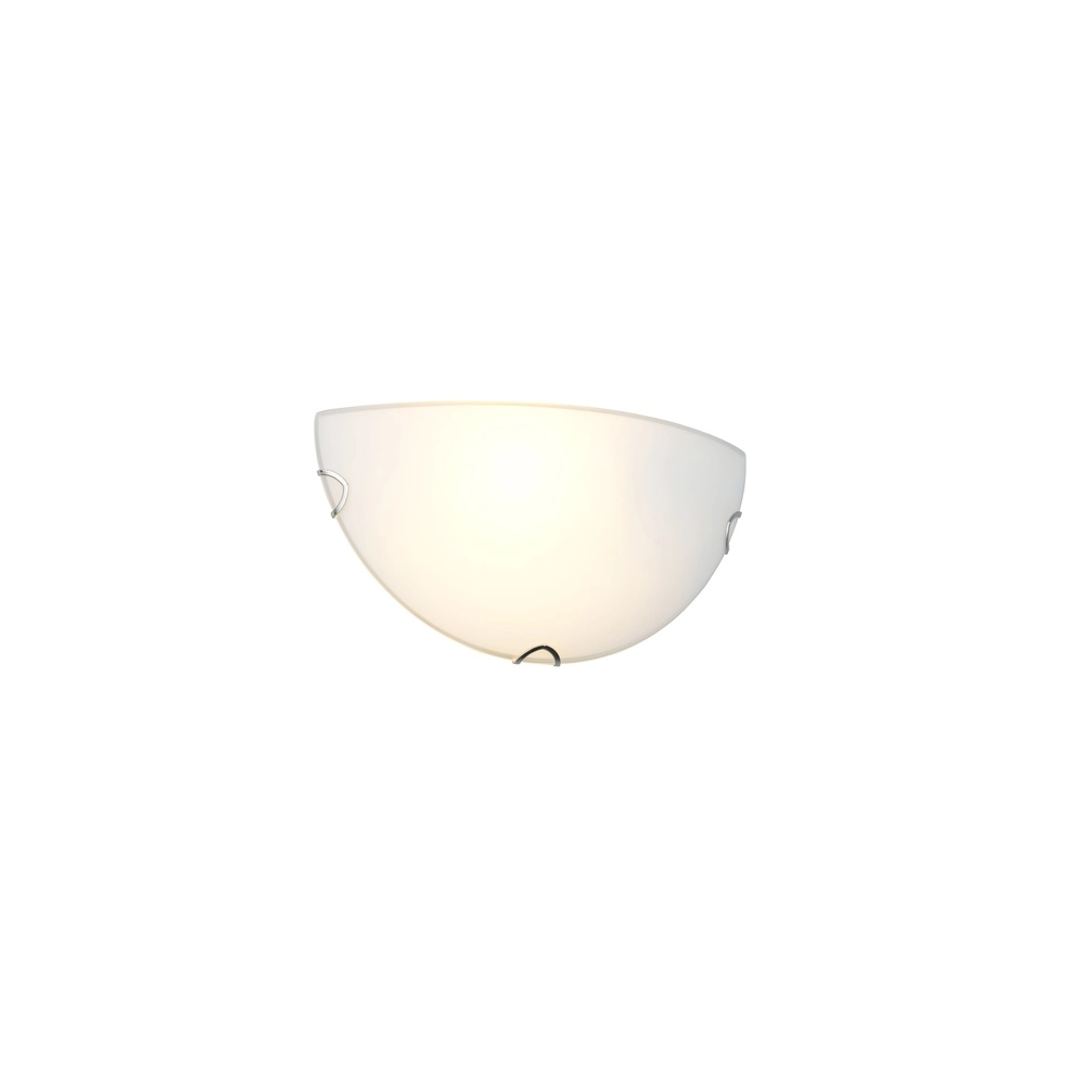 Klassieke wandlamp Lana nikkel
