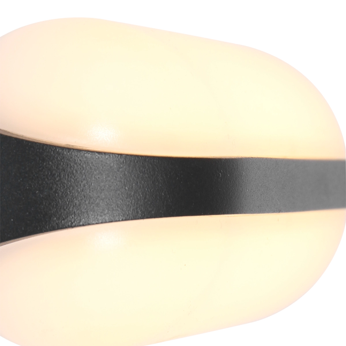 Buiten wandlamp zwart Dosko 18cm Steinhauer 8712746133165