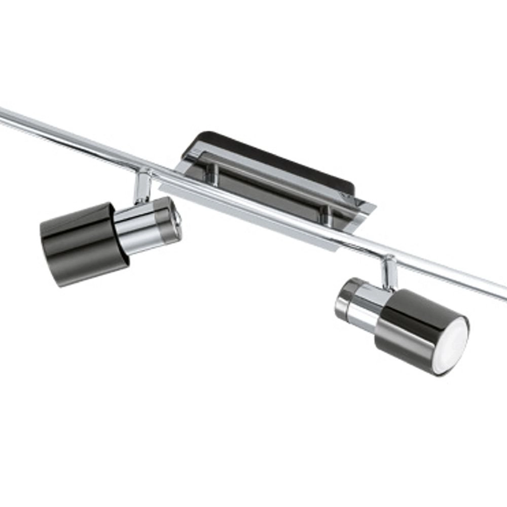 Spots GU10 Davida 4-lichts nikkel zwart Eglo 9002759308353