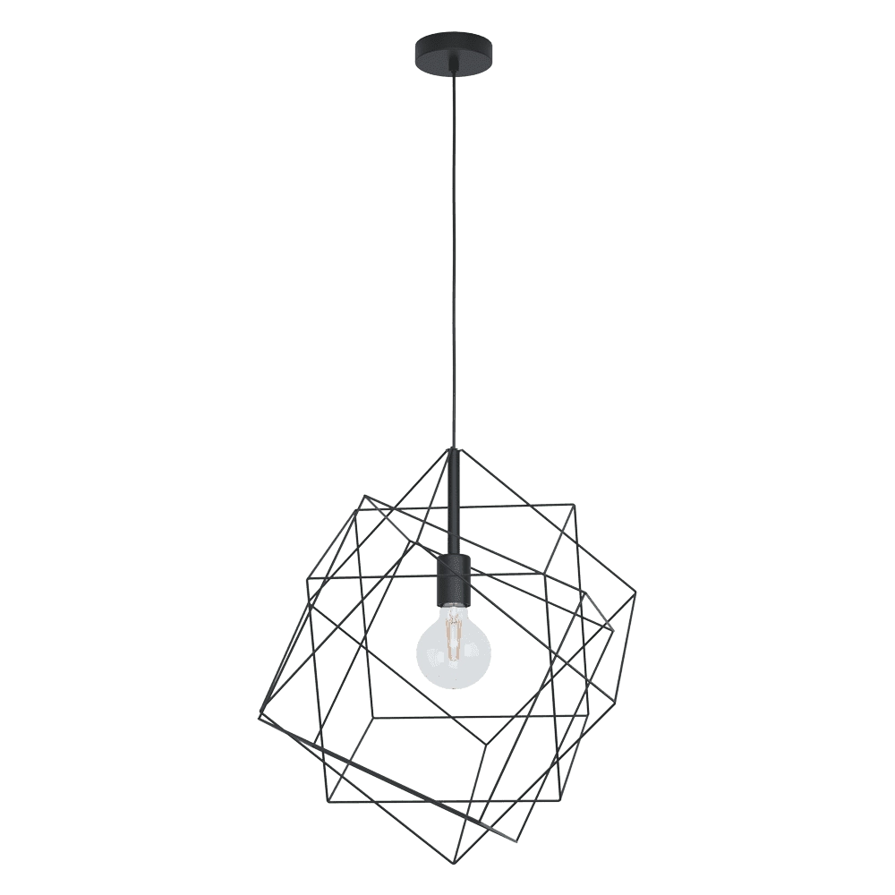 Zwarte hanglamp Straiton Zwarte hanglamp Straiton
