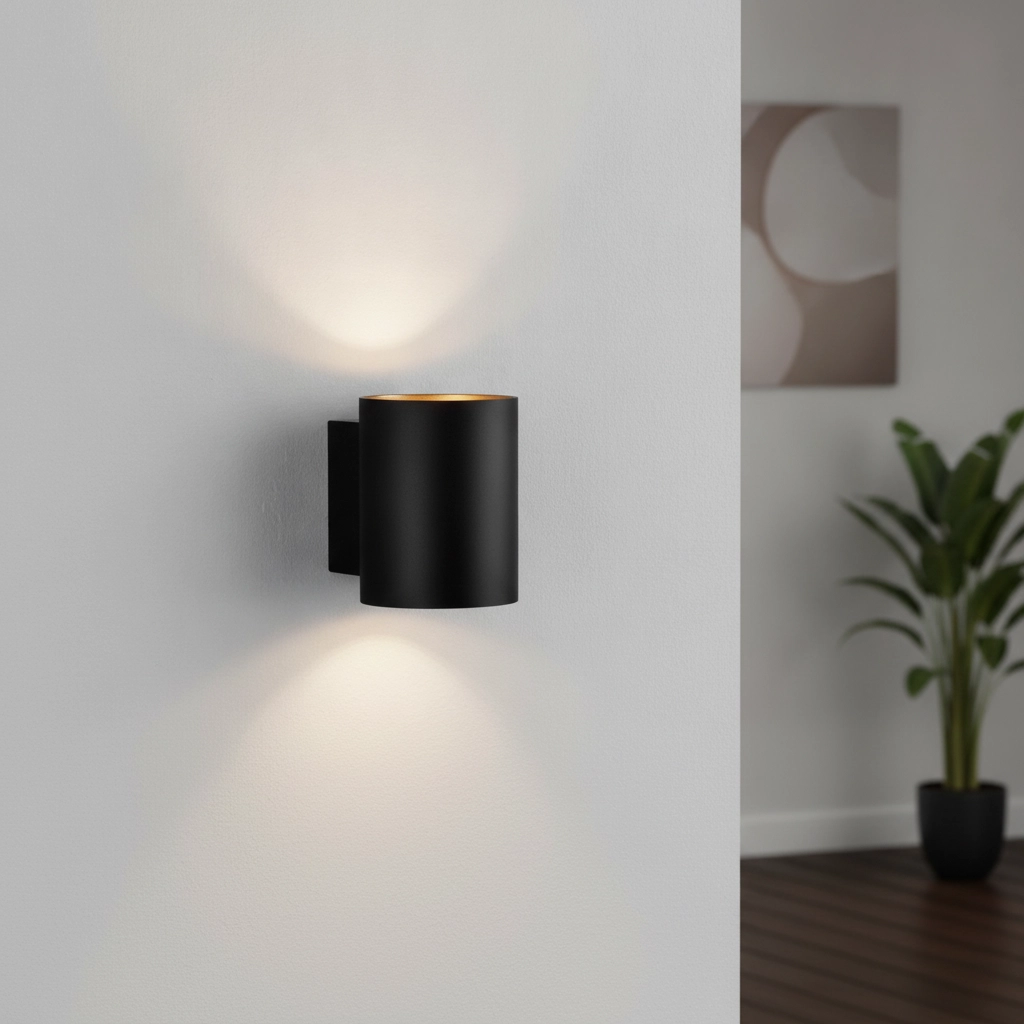 Wandspot Dazle zwart