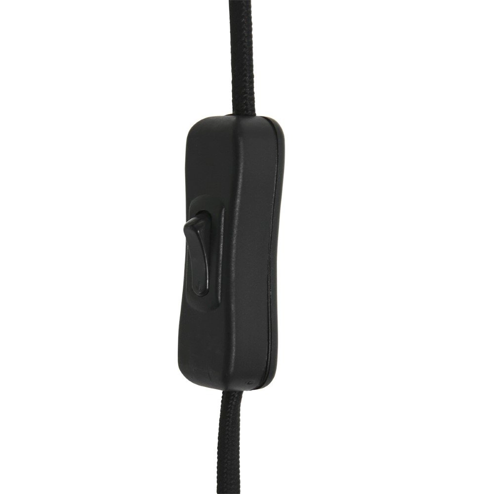 Zwarte leeslamp Kasket 50cm Steinhauer 8712746132786