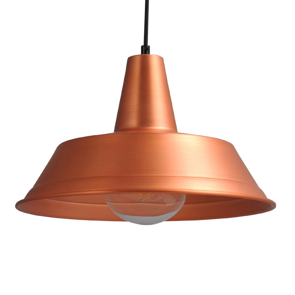 Retro eetkamer lamp roodkoper Industria 3x35 Masterlight 8718121230979