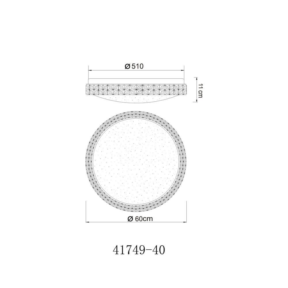 Plafonniere Ovi 3850lm Globo 9007371408009