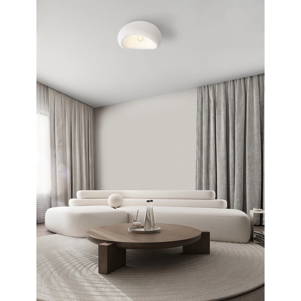 Natural ceiling lamp Aere white 40cm Lyora 5212017460806