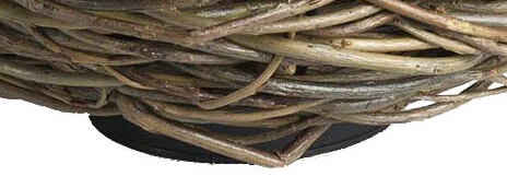 Grondspot Nest met wilgenhout Franssen 8033239599092