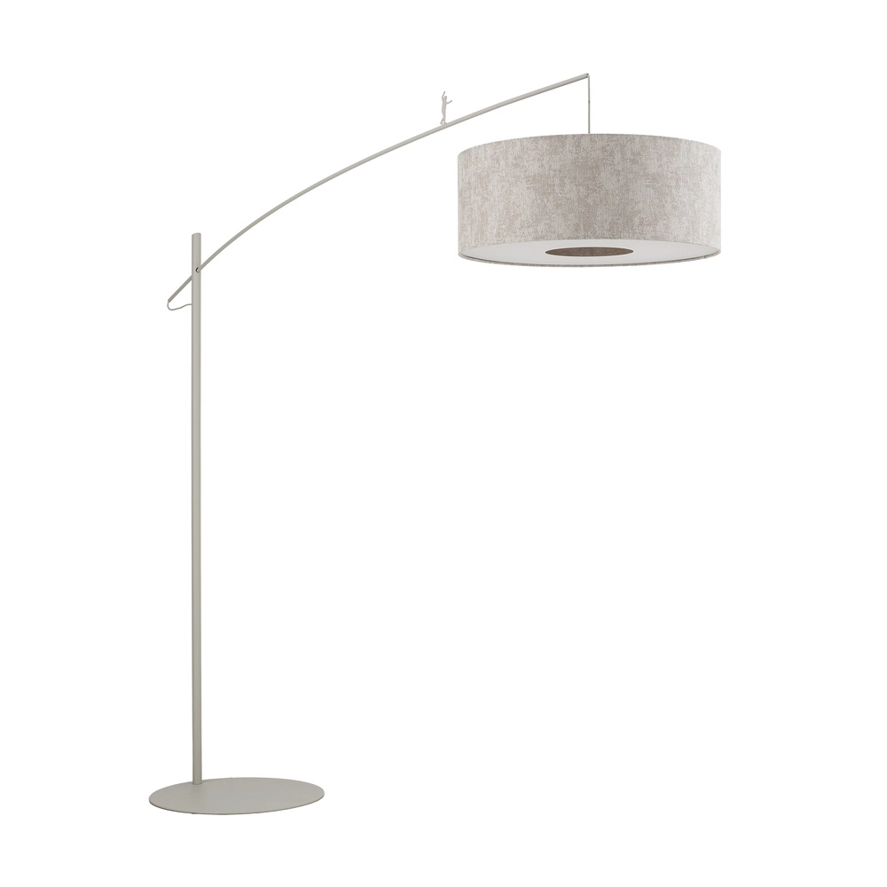 Vloerlamp Poise zand bruin Ø 65cm Lyora 5903139116855