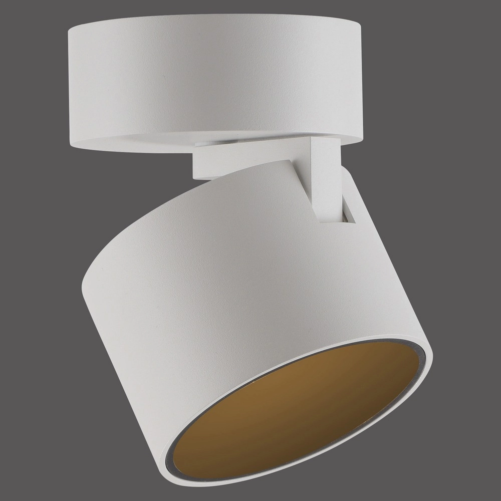 Strakke opbouwspot Pure Cup snow white