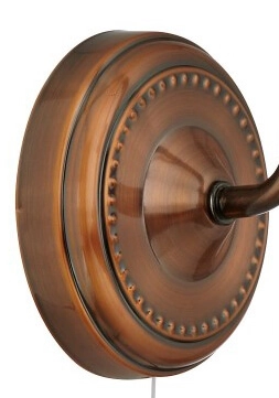 Roodkoperen wandlamp Fisherman Searchlight 5053423022925