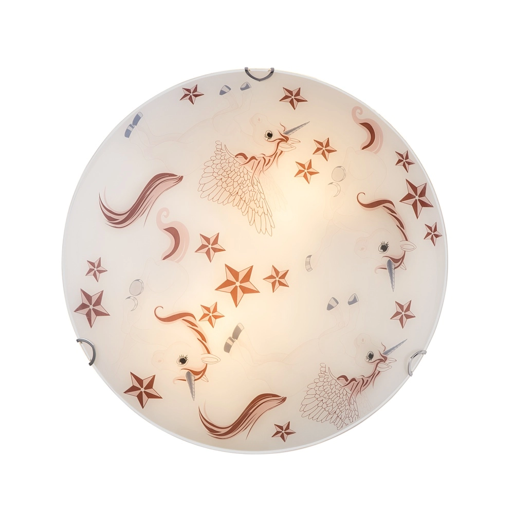 Kinderkamer plafonniere Natalie unicorn Globo 9007371371921