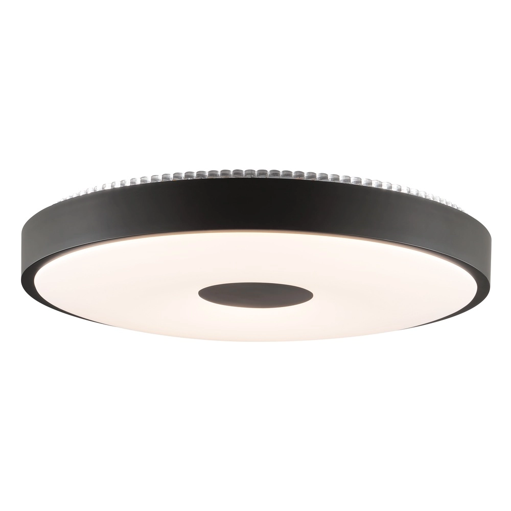 Plafonniere Tavis zwart Ø 44,5cm Brilliant 4004353477591