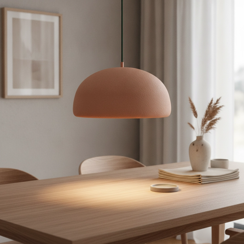 Moderne hanglamp Davo terracotta Ø 43cm