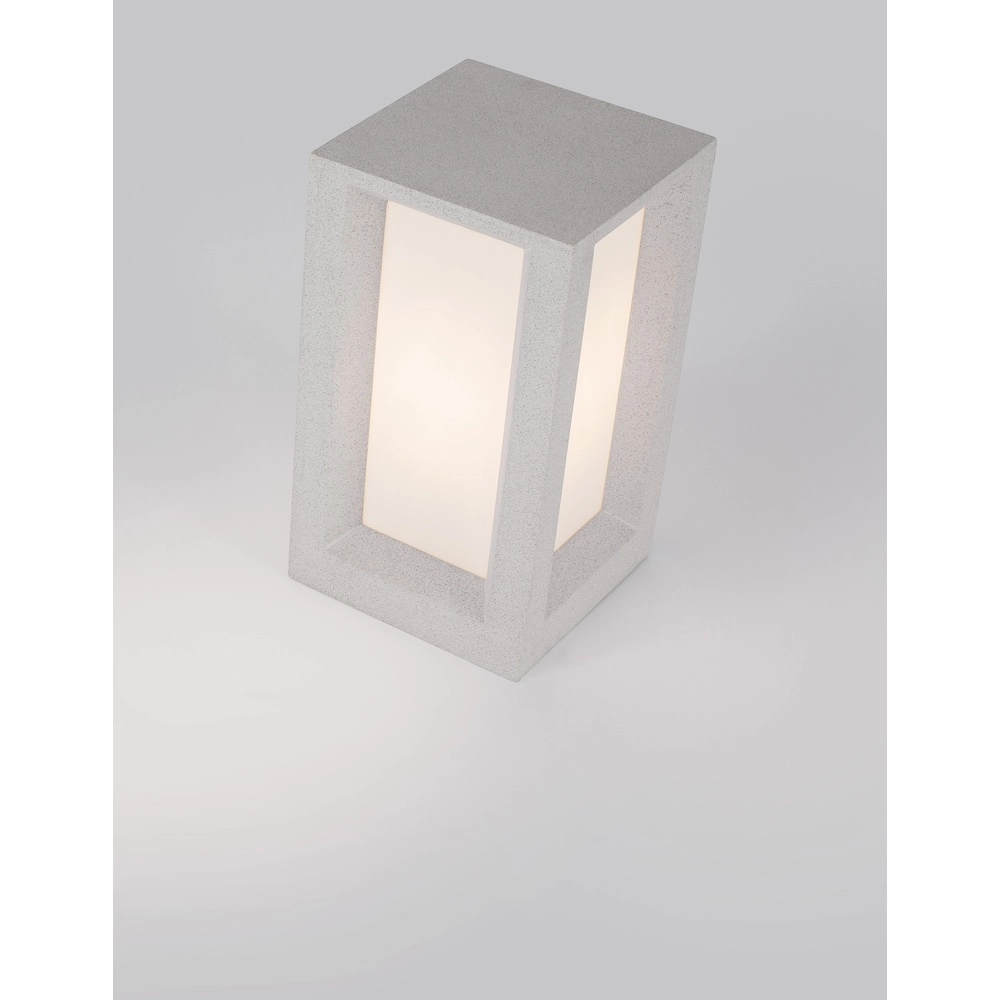Square garden lamp Castro white Lyora 5212017426918