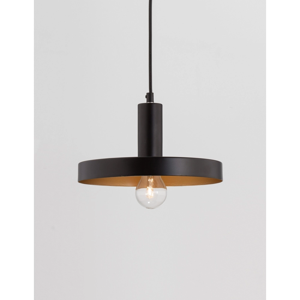 Design hanglamp Garni enkel zwart