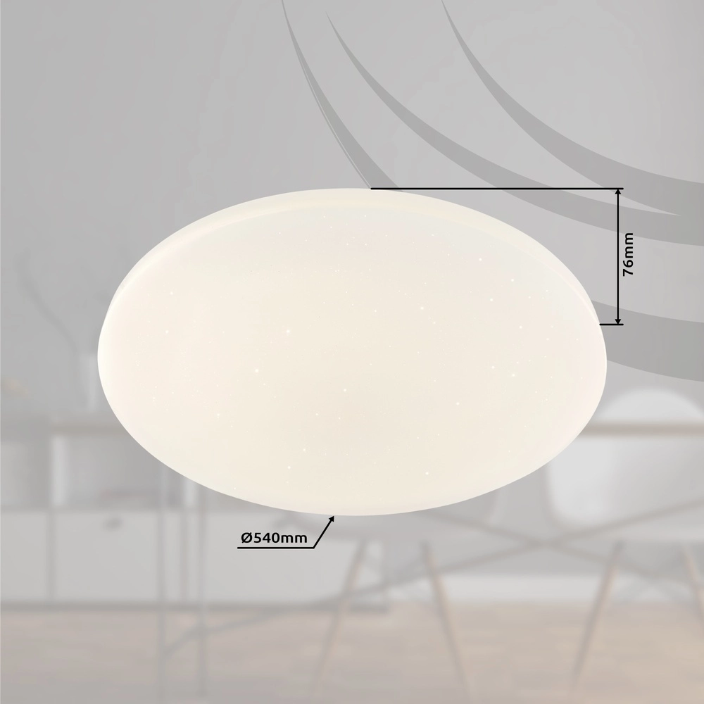 Plafondlamp Sajama I Ø 54cm Globo 9007371397556