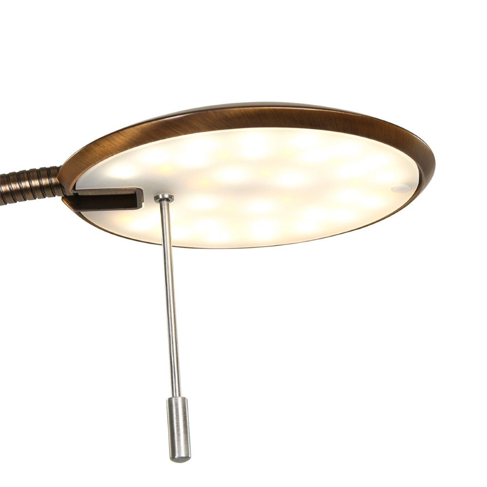 Vloerlamp Zenith Led 118cm bronsbruin Steinhauer 8712746113709