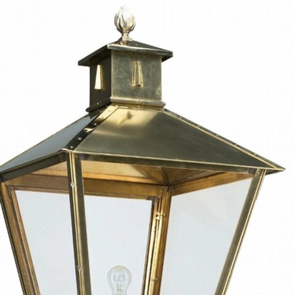 Vierkante koperen lantaarn lamp Holland XL KS Verlichting 8714732144902