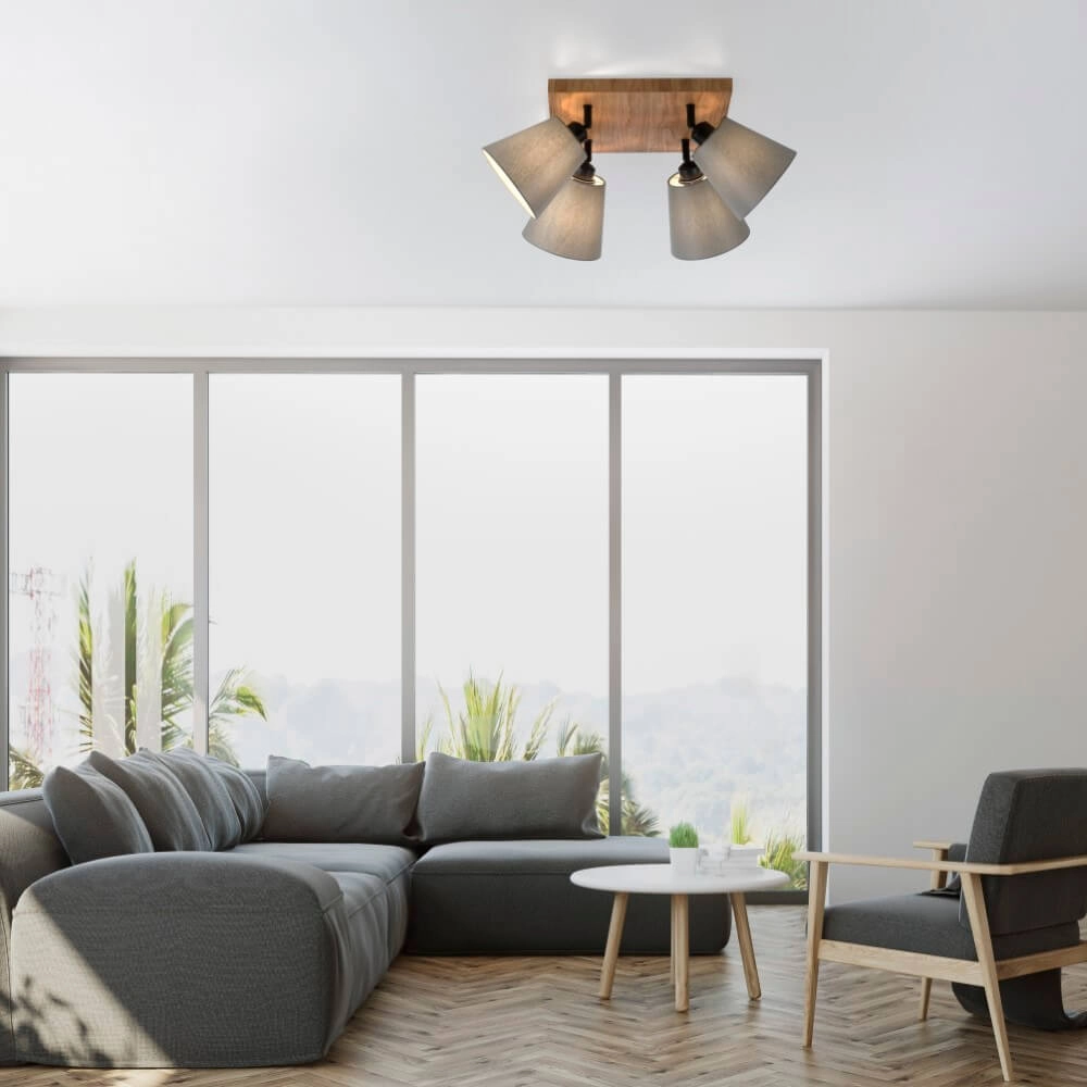 Plafondlamp Green Michel 4-lichts Just Light 4043689995058