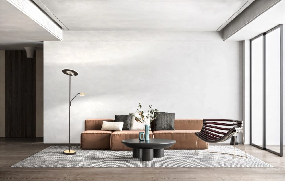 Leeslamp Dent zwart met goud Fischer & Honsel 4003694404662