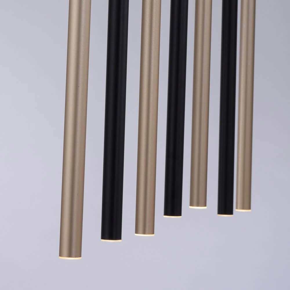 Unieke hanglamp Flute 7-lichts Paul Neuhaus 4012248374771