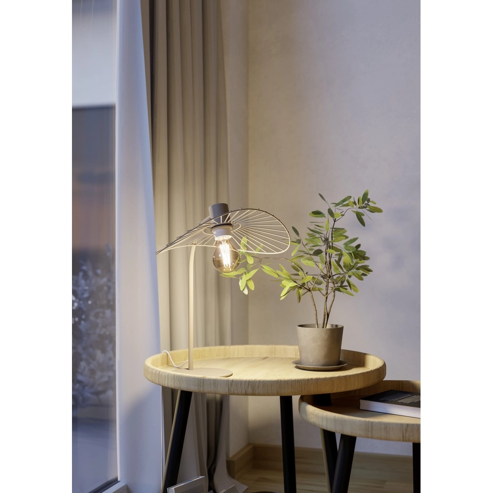 Design tafellamp Arroturas zand bruin Eglo 9008606406159