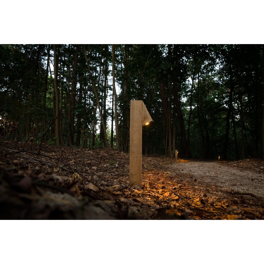 Houten padverlichting Peri 100 Eiken - 10x10x50 - 2700K Timberlab 8716803513969