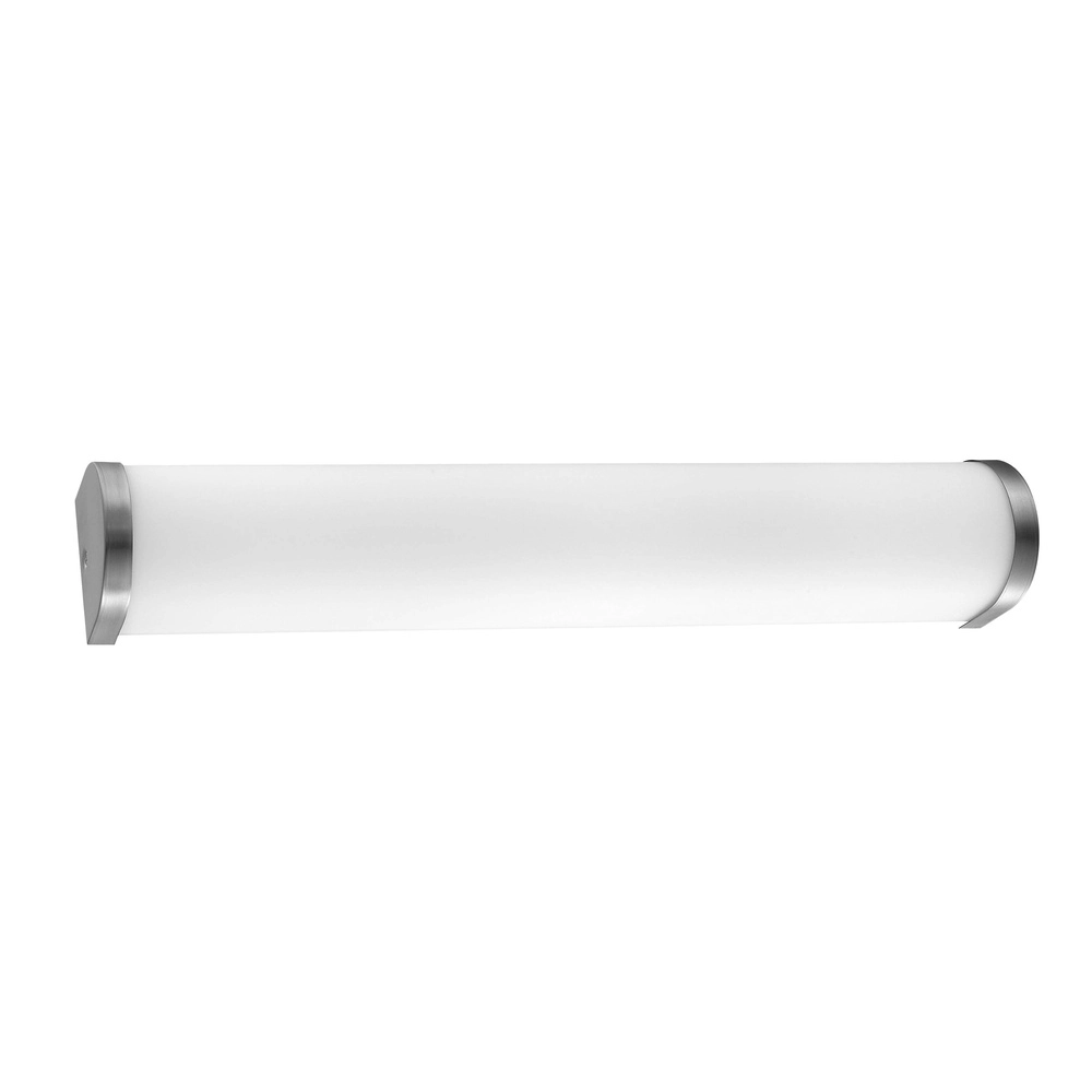 Wandlamp Polo nikkel met wit 33cm