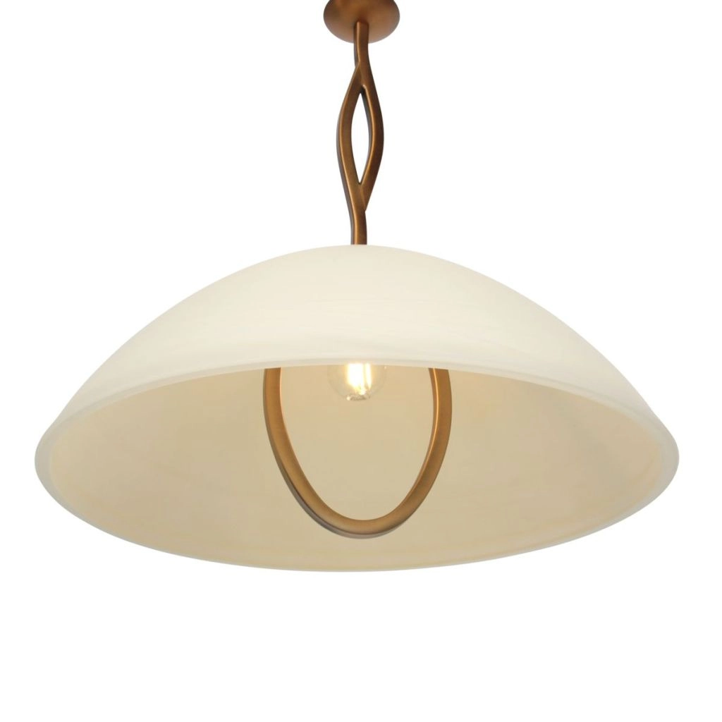 Klassieke hanglamp Anthea 1-lichts brons Steinhauer 8712746180220