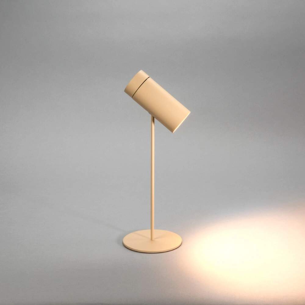 Oplaadbare tafellamp Multi zand bruin met magneet KonstSmide 7318307844337