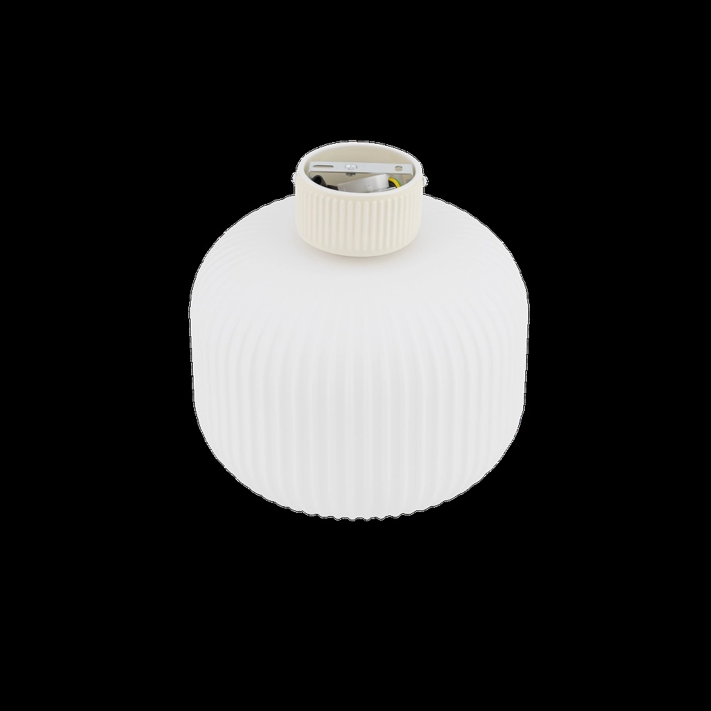 Plafondlamp Aurora Ø 25cm zand bruin