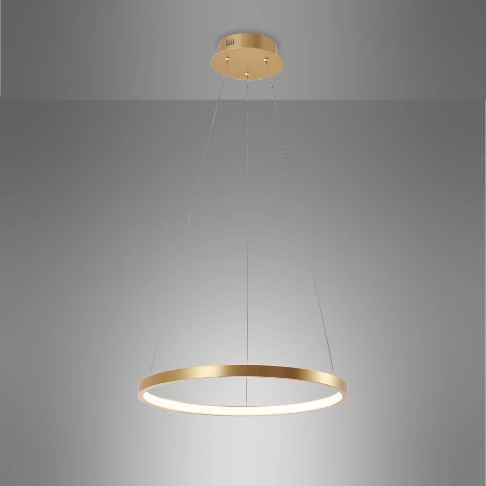 Ronde hanglamp Circle goud Ø 39cm Just Light 4043689960391
