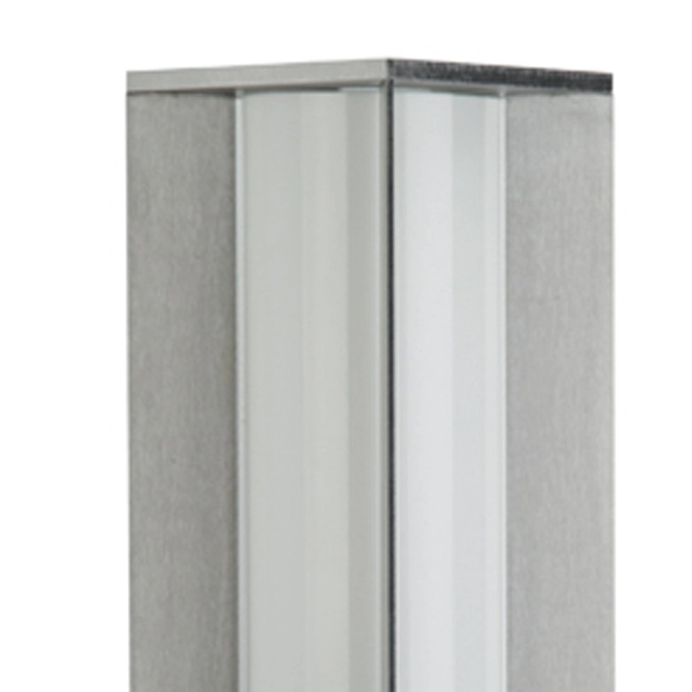 Buitenlamp RVS wand Squared 32cm Albert 4007235903355