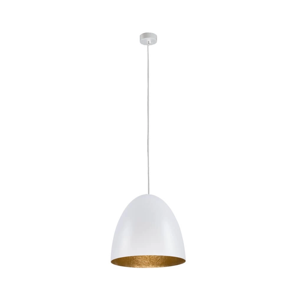 Witte hanglamp Egg M Ø 38cm Lyora 5903139902199