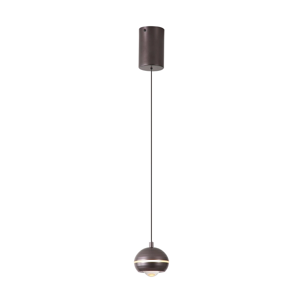 Design hanglamp Meteor enkel zwart nikkel