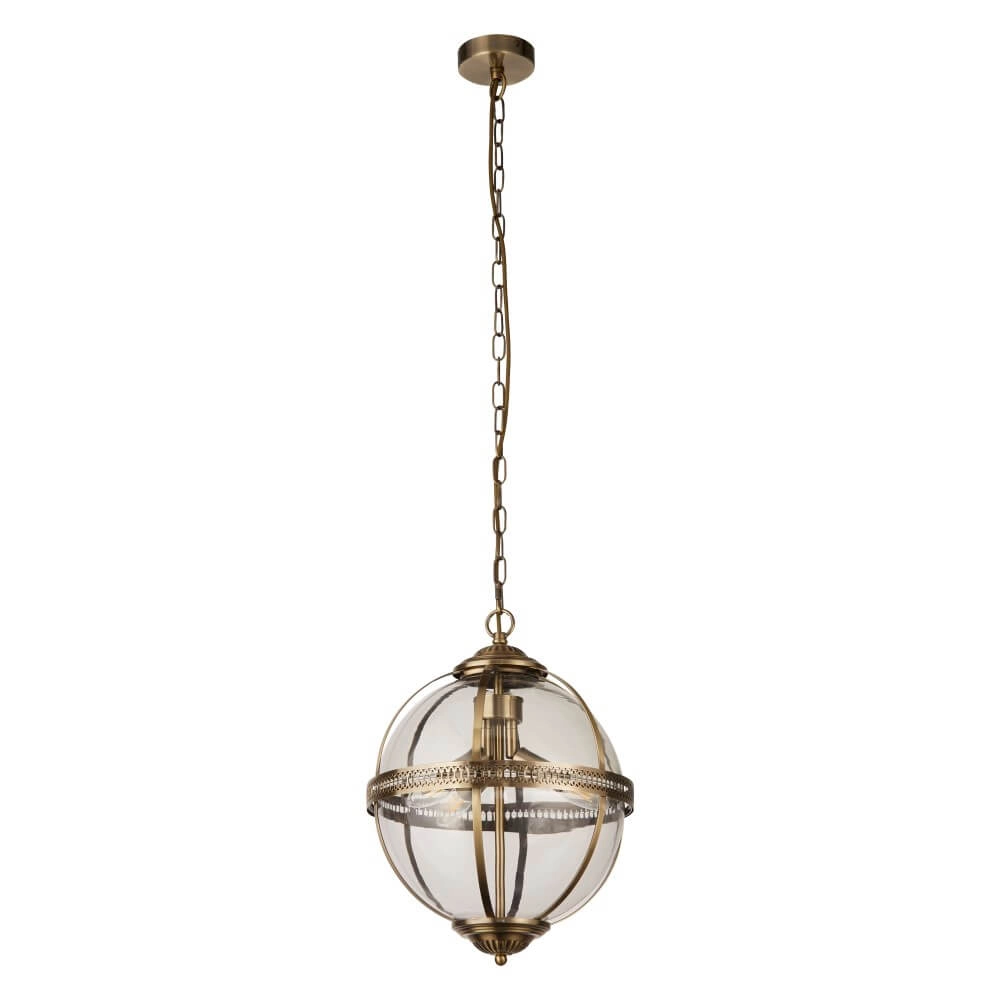 Klassieke hanglamp Coronet goud Klassieke hanglamp Coronet goud