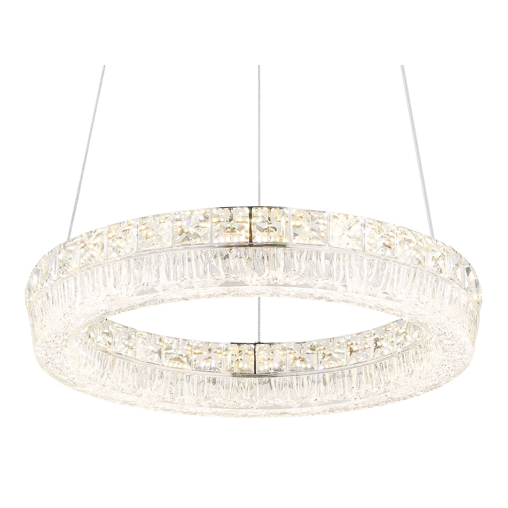 Hanglamp Laurel chroom Globo 9007371566778