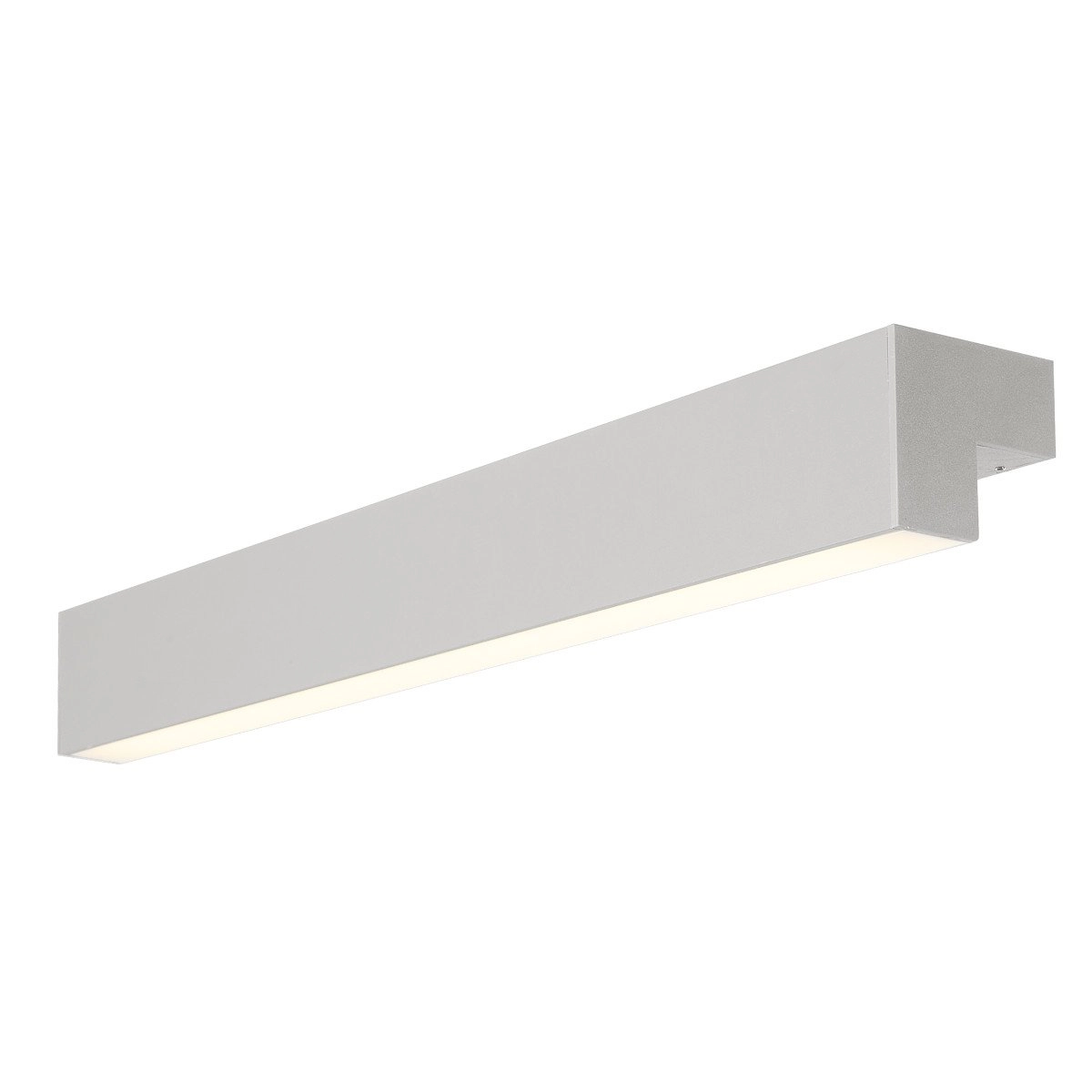 Spiegelverlichting L-LINE 62cm grijs