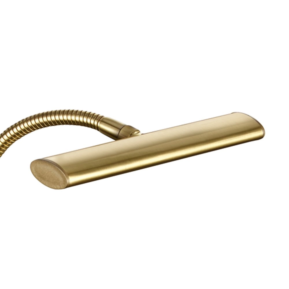 Led bureau leeslamp Curtis messing mat Trio 4017807275339