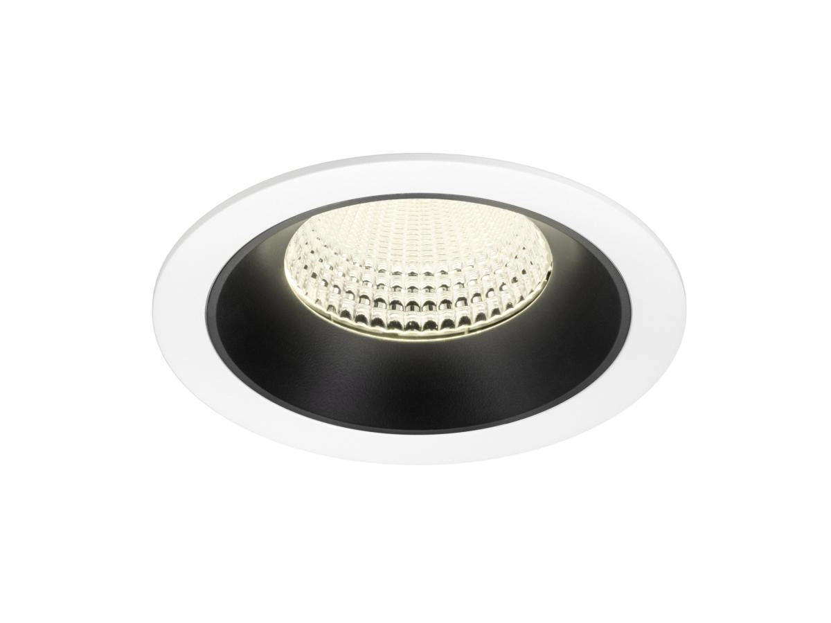 Inbouwspot Numinos XL wit/zwart 4000K - 55gr