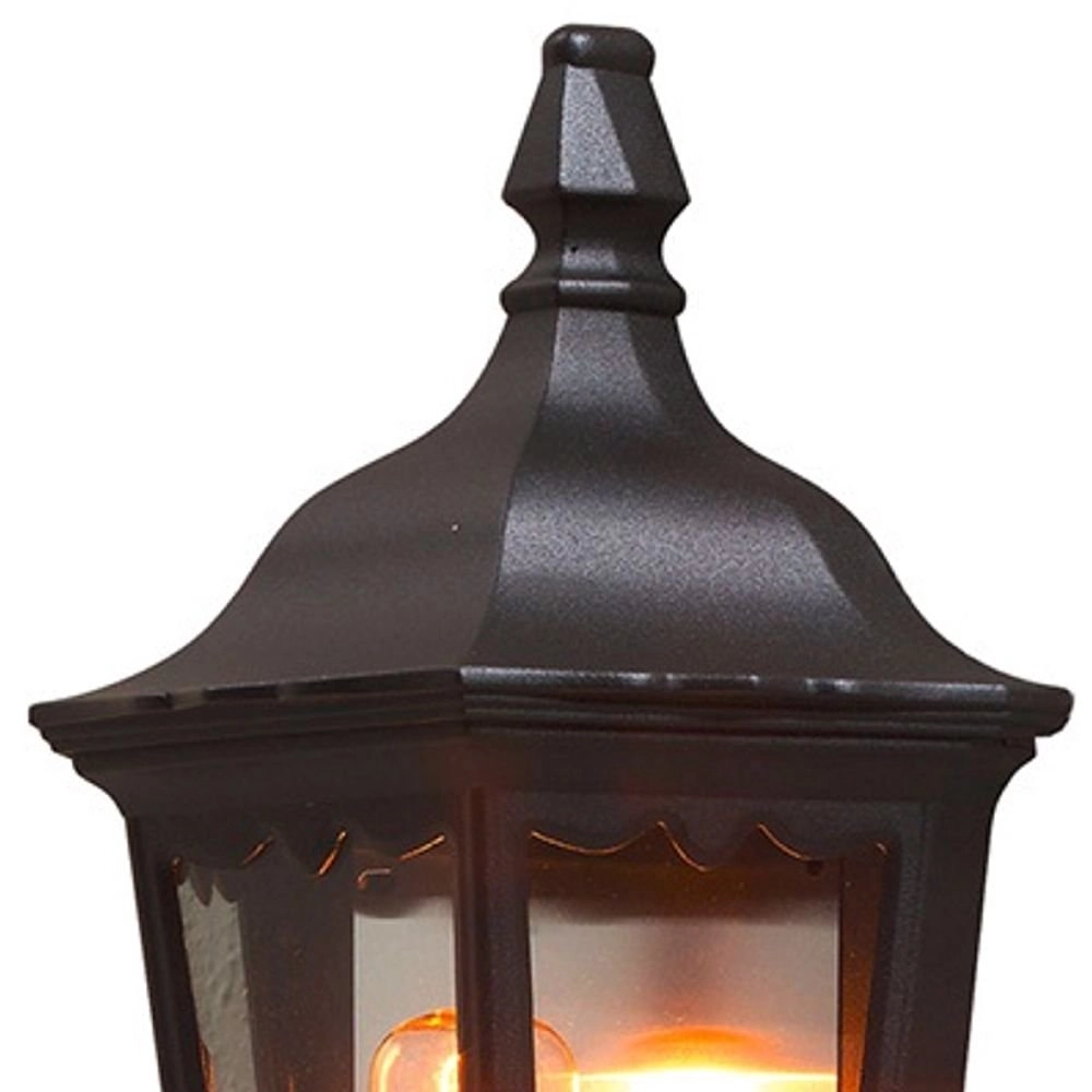 Klassieke muurlamp Firenze Flat zwart KonstSmide 7318307229752