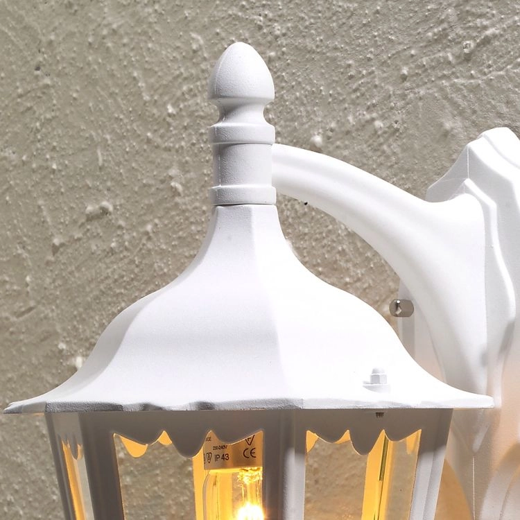 Klassieke muurlamp Firenze Down wit KonstSmide 7318307212259